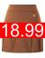 JACK SMITH Women's Athletic Skort Back Pleated Waist Stretchy Sports A-Line Skirts with Pockets