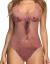 uideazone Women Sexy High Cut One Piece Swimsuit Funny Bathing Suit Monokini Swimwear