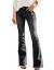 luvamia Women's Ripped Flare Bell Bottom Jeans Pants Retro Wide Leg Denim Pants