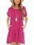 Minclouse Women's Short Sleeve Flowy Swing T Shirt Dress Baby Doll Cute Casual Pockets Dresses