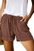 CILKOO Womens Comfy Drawstring Casual Elastic Waist Pocketed Shorts(S-3XL)