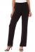 Rekucci Travel in Style Women's Soft Knit Classic Straight Leg Pant