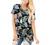 SAMPEEL Womens Tops Casual Summer T Shirts Twist Knot Tunic Tops