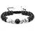 Lava Rock Bracelet - 8mm Stone Tiger Eye Bracelet Lava Rock Bracelet , Stress Relief Yoga Beads Adjustable Bracelet Anxiety Aromatherapy Essential Oil Diffuser Healing Lava Bracelet for Men Women