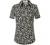 SSLR Womens Hawaiian Shirt Floral Blouses Short Sleeve Button Down Shirts for Women