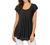 Furnex Women's Short Sleeve Tunic Shirt Pleated Mesh Blouses Summer Floral Tops