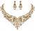 SWEETV Costume Jewelry for Women,Wedding Bridal Jewelery for Brides, Bridesmaids, Austrian Crystal Teardrop Cluster Necklace Dangle Earrings Jewelry Set