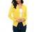 Urban CoCo Women's Long Sleeve Crew Neck Button Down Knit Cardigan Sweater