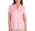 Reel Legends Womens Freeline Solid Mandarin Short Sleeve Top
