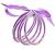 YBMYCM Glitter Jelly Bangles Bracelets Set for Women Glitter Filled Jelly Silicone Bracelets for Girls