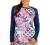 Reel Legends Womens Reel-Tec Ragland Print Long Sleeve Top