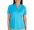 Reel Legends Womens Freeline Solid Mandarin Short Sleeve Top