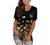 Summer T-Shirt for Women Striped Leopard Print Short Sleeve Tops Casual Color Block T Shirt Crewneck Tunic Tee Blouse