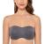 DELIMIRA Women's Jacquard Bandeau Underwire Minimizer Strapless Bra for Large Bust
