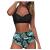 Bikini Sets for Women Two Piece Retro Swimsuit Retro Halter Ruched High Waist Swimwear with Bottom Modest Bathing Suit