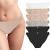 Jo & Bette 6 Pack String Bikini Underwear for Women, Soft, Sexy Womens Panties, Womens Cotton Underwear