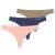 Eddie Bauer Women's Active Stretch Thong Underwear with Elastic Waistband, 3 Pack
