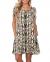 WNEEDU Women's Summer Casual T Shirt Dresses Short Sleeve Swing Dress with Pockets