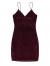 SOLY HUX Women's Spaghetti Strap Bodycon Mini Pencil Dress