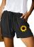 CILKOO Womens Comfy Drawstring Casual Elastic Waist Pocketed Shorts(S-3XL)