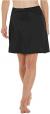 slimour Women Print Golf Skirt Travel Skirts with Pockets Swim Skirt High Waist with Shorts