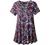 MONNURO Womens Plus Size Short Sleeve V Neck Button Basic Tunic Tops Summer Swing Shirts Blouses for Leggings