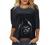 Women 3/4 Sleeve Tops Casual Tie Dye Graphic Tee Shirts Summer Crewneck Sweatshirt Loose Fit T Shirts Tunic Blouses
