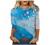 Women 3/4 Sleeve Tops Casual Tie Dye Graphic Tee Shirts Summer Crewneck Sweatshirt Loose Fit T Shirts Tunic Blouses