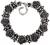 Hitele® Luxury Gold Tone Chain Multi-Color Crystal Collar Choker Statement Bib Necklace jewelery for Women&Girl Gift
