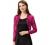Allegra K Women's Elegant Crop Cardigan Sheer Floral Lace Bolero Shrug Top