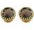 JewelryGift Choose Your Natural Gemstone Round Shape Stud Earrings 18K Gold Plated Fashion Jewelery Earrings for Womens And Girls