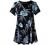 MONNURO Womens Plus Size Short Sleeve V Neck Button Basic Tunic Tops Summer Swing Shirts Blouses for Leggings