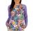 Reel Legends Womens Reel-Tec Ragland Print Long Sleeve Top