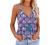 Womens Fashion 2022 Summer Tops Dressy Plunge V Neck Zip Up Spaghetti Strap Tank Top Sleeveless Camisole Shirts Blouse