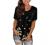 Summer T-Shirt for Women Striped Leopard Print Short Sleeve Tops Casual Color Block T Shirt Crewneck Tunic Tee Blouse
