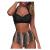 Bikini Sets for Women Two Piece Retro Swimsuit Retro Halter Ruched High Waist Swimwear with Bottom Modest Bathing Suit