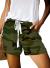 Womens Comfy Drawstring Casual Elastic Waist Pocketed Loose Fit Shorts (S-3XL)