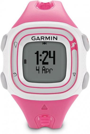 Garmin Forerunner 10 GPS Watch - Pink/White (Renewed)