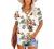Angerella Summer Tops for Women Casual V Neck T Shirts Short Sleeve Tunic Tops Loose Fit
