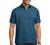 Van Heusen Men's Air Short Sleeve Button Down Poly Rayon Grid Shirt