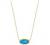 Kendra Scott Elisa Pendant Necklace for Women, Fashion Jewelry, 14k Gold-Plated