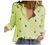 Button Down Shirts for Women V Neck Casual Work Formal Plain Tops Long Sleeve Blouse Trendy Print Collared Tunic Top