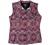 Reel Legends Womens Tropical Mariner Collared Sleeveless Top