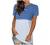 Summer T-Shirt for Women Striped Leopard Print Short Sleeve Tops Casual Color Block T Shirt Crewneck Tunic Tee Blouse
