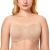 DELIMIRA Women's Jacquard Bandeau Underwire Minimizer Strapless Bra for Large Bust