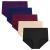 wirarpa Women's High Waisted Cotton Underwear Soft Full Briefs Ladies Breathable Panties Multipack