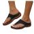 haoricu Sandal Shoes, Women Premium Orthopedic Open Toe Sandals Vintage Anti-Slip Breathable for Summer