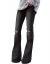 luvamia Women's Ripped Flare Bell Bottom Jeans Pants Retro Wide Leg Denim Pants