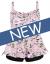 Septangle Women Plus Size Bathing Suits Paisley Print Two Piece Swimsuit Tankini Swimwear