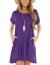 Minclouse Women's Short Sleeve Flowy Swing T Shirt Dress Baby Doll Cute Casual Pockets Dresses